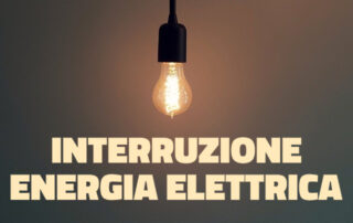 Interruzione energia elettrica OK