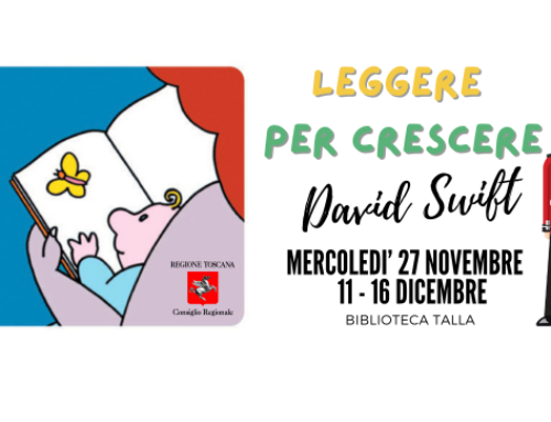 Leggere per crescere: appuntamento con David Swift